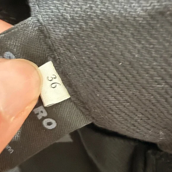 NWOT Sandro black rhinestone oversized jeans - Picture 5 of 7